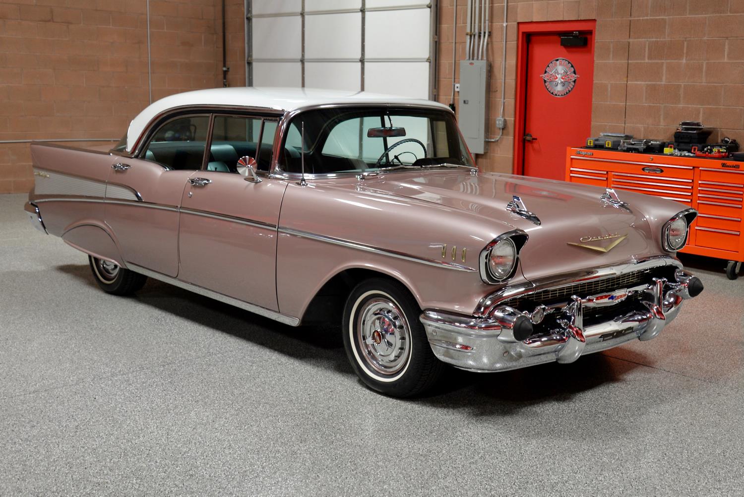 1957 Chevrolet Bel Air 150 210 4 Door Hardtop Ebay