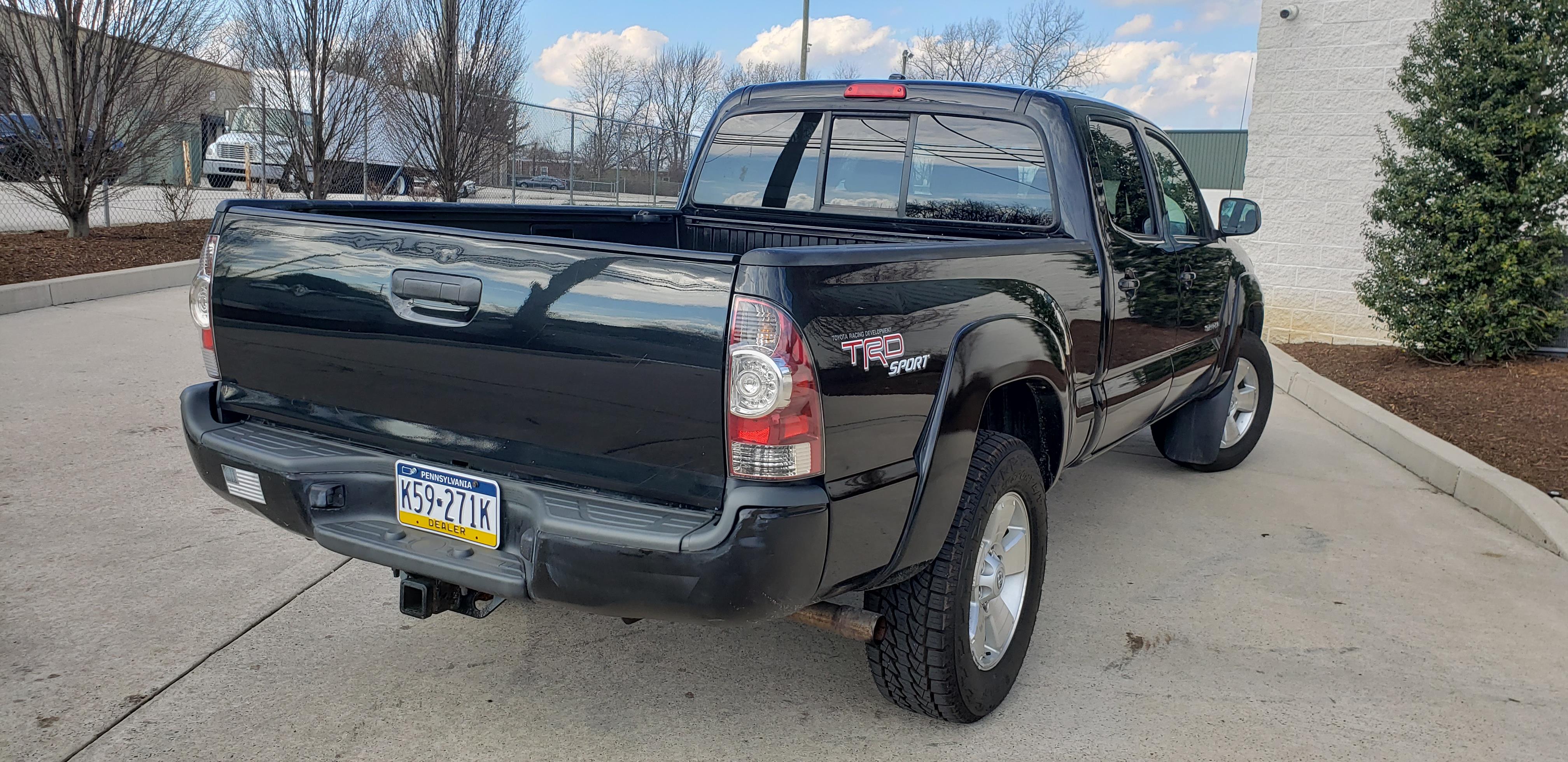 2010 Toyota Tacoma Trd Quad Cab 4x4, Like New Frame , Back Up Camera No ...